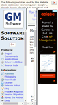 Mobile Screenshot of gm-software.de